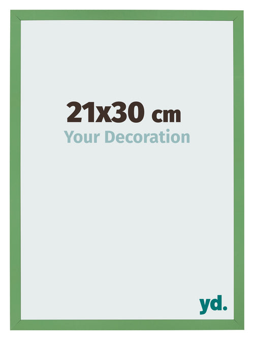 Photo Frame 21x30 cm Green MDF Bologna Front Size | Yourdecoration.com