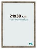 Photo Frame 21x30 cm Metal Vintage MDF Bologna Front Size | Yourdecoration.com