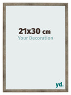 Photo Frame 21x30 cm Metal Vintage MDF Bologna Front Size | Yourdecoration.com