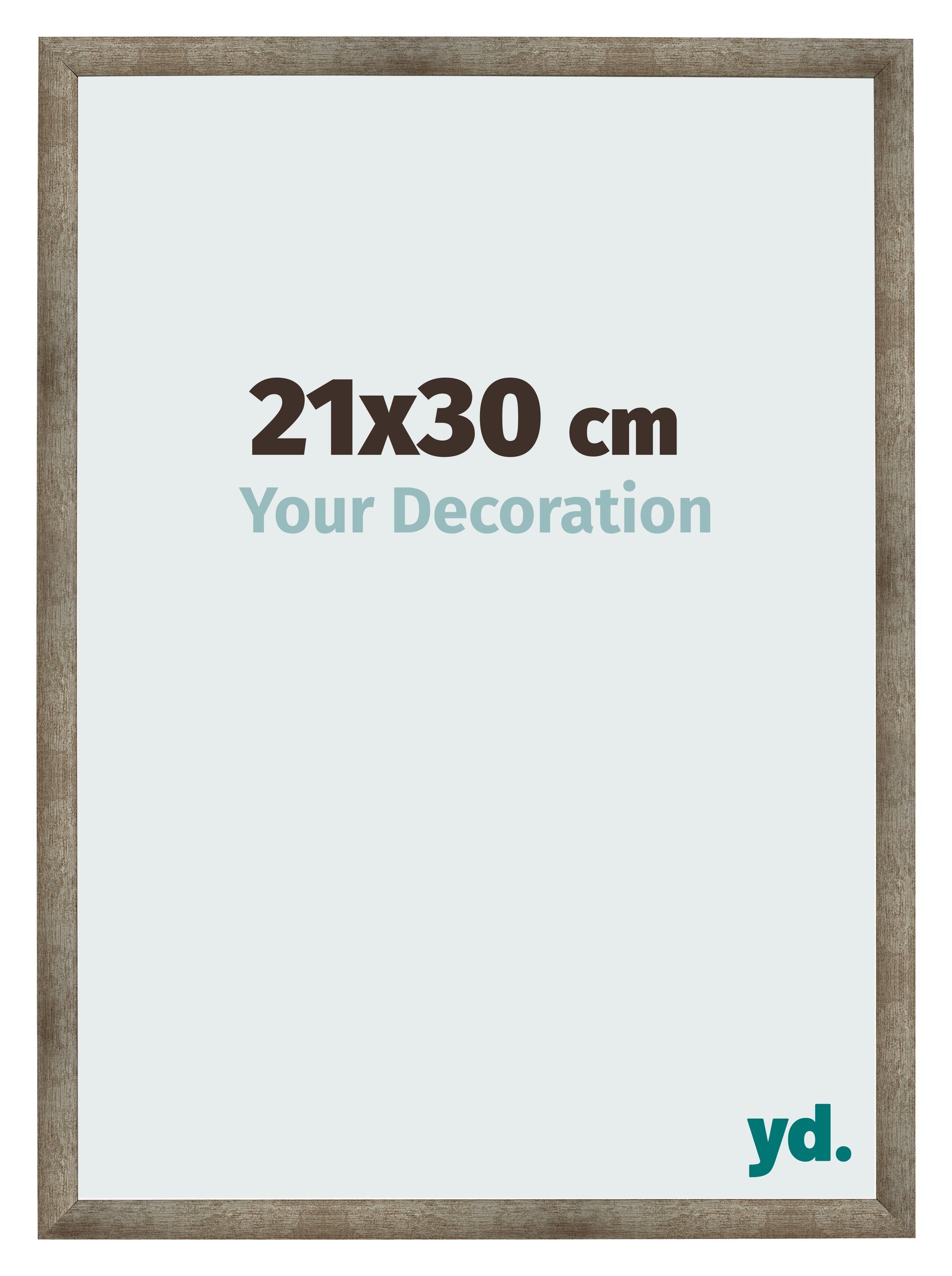 Photo Frame 21x30 cm Metal Vintage MDF Bologna Front Size | Yourdecoration.com