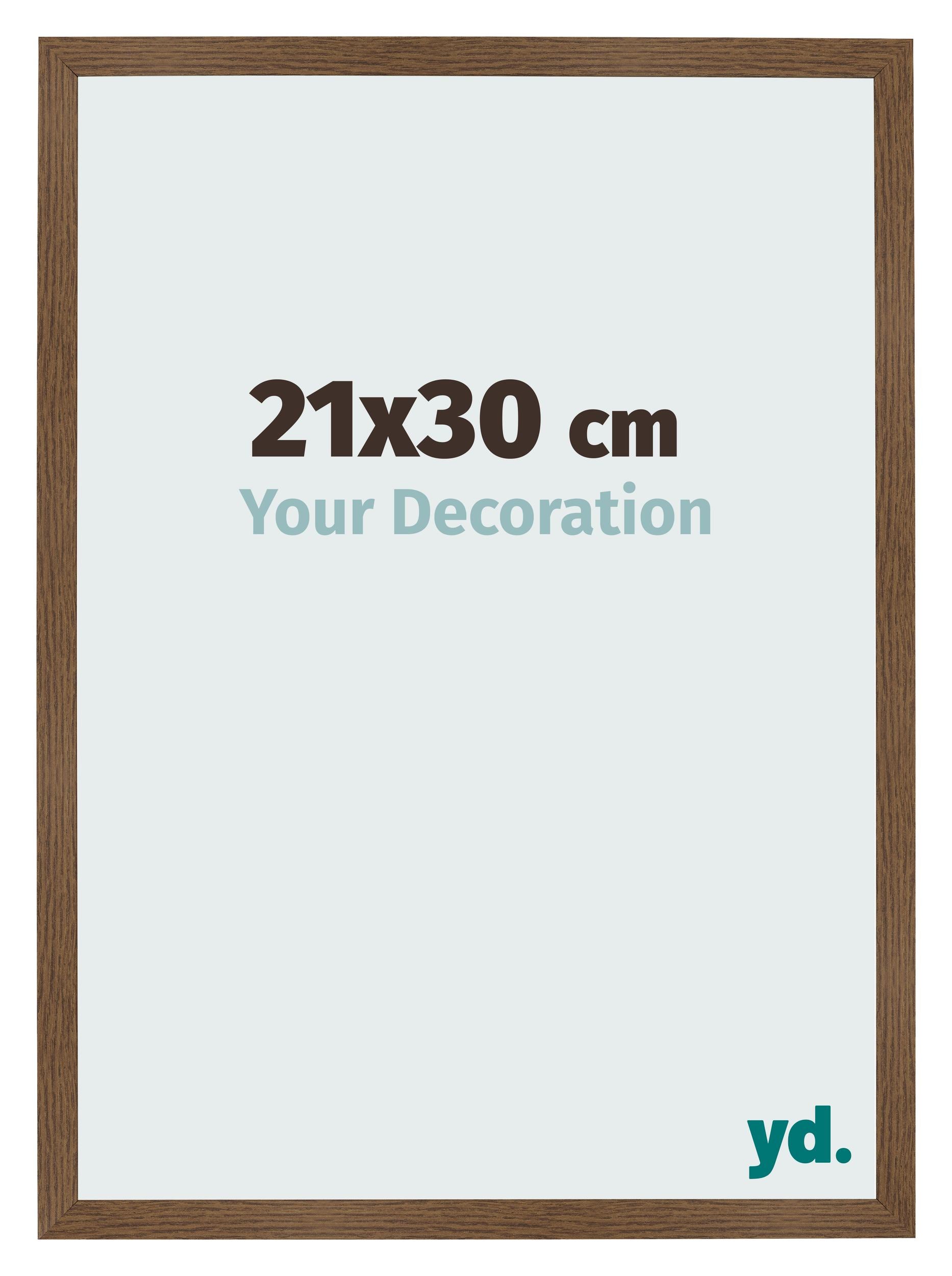 Photo Frame 21x30 cm Oak Rustic MDF Bologna Front Size | Yourdecoration.com