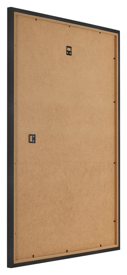 Photo Frame 21x30cm Black Matte MDF Bologna Back Oblique | Yourdecoration.com