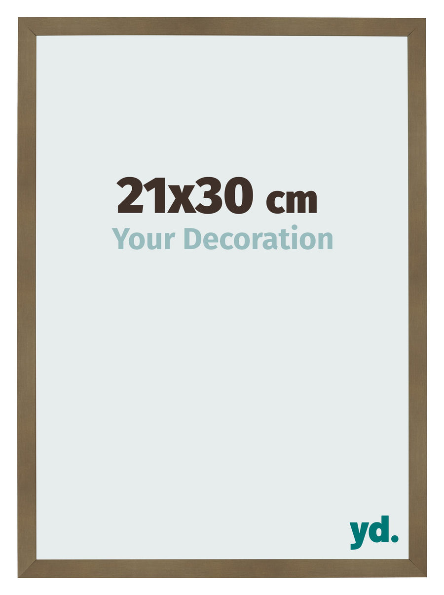 Photo Frame 21x30cm Bronze Design MDF Bologna Front Size | Yourdecoration.com