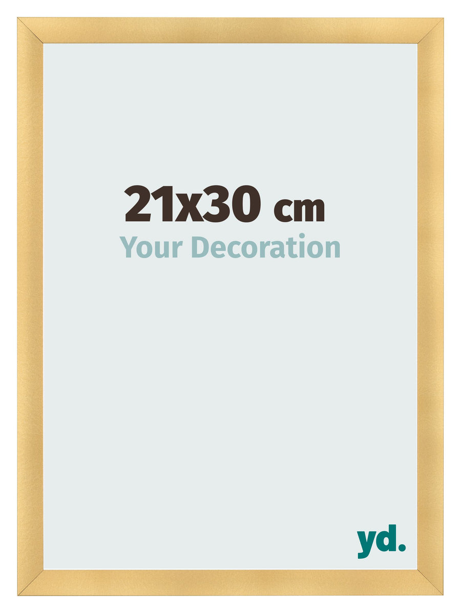 Photo Frame 21x30cm Gold Vintage MDF Pisa Front Size | Yourdecoration.com