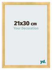 Photo Frame 21x30cm Gold Vintage MDF Pisa Front Size | Yourdecoration.com