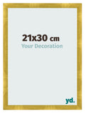 Photo Frame 21x30cm Gold Vintage MDF Pisa Front Size | Yourdecoration.com