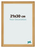 Photo Frame 21x30cm Pine Woodgrain MDF Lazio Front Size | Yourdecoration.com