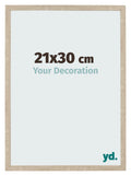 Photo Frame 21x30cm Sonoma Oak MDF Bologna Front Size | Yourdecoration.com