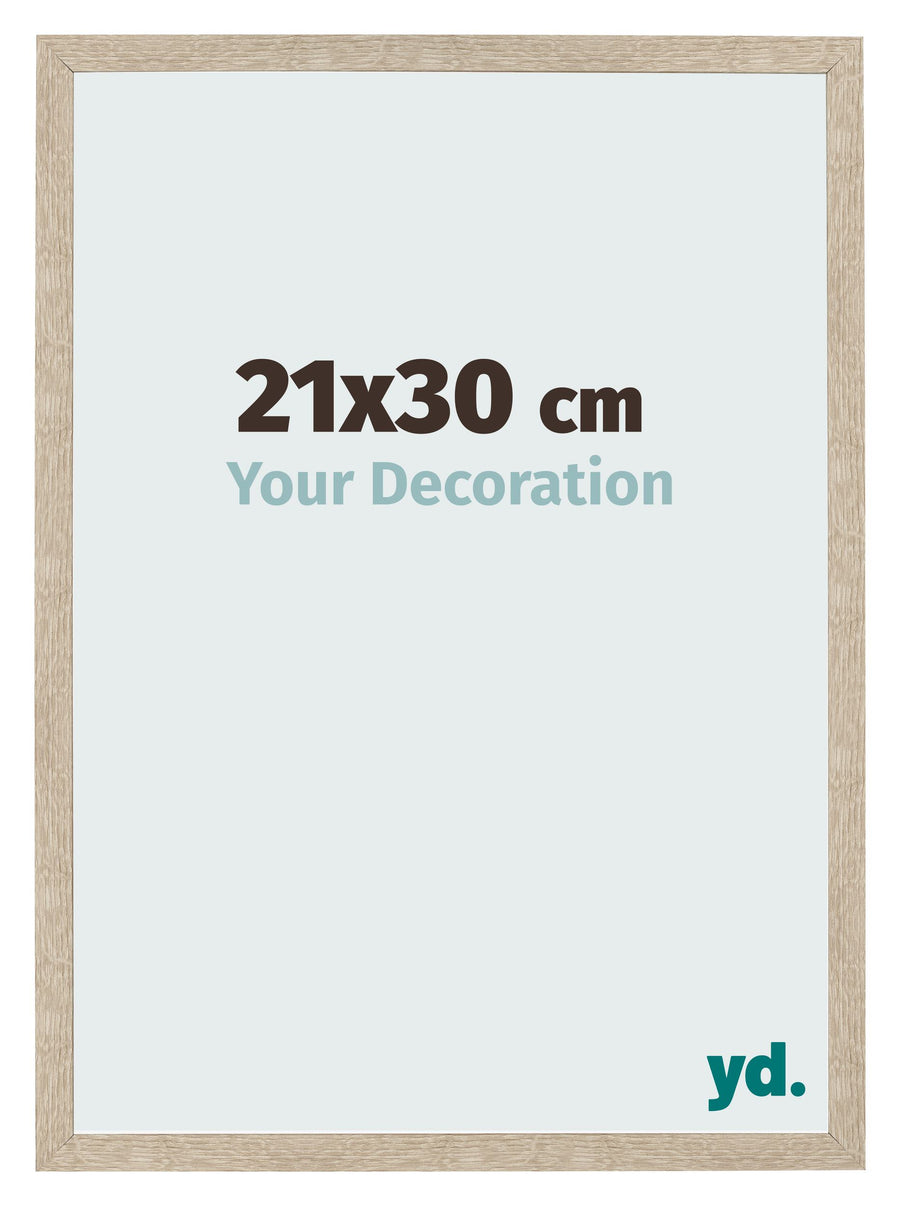 Photo Frame 21x30cm Sonoma Oak MDF Bologna Front Size | Yourdecoration.com