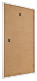 Photo Frame 21x30cm White High Gloss MDF Bologna Back Oblique | Yourdecoration.com