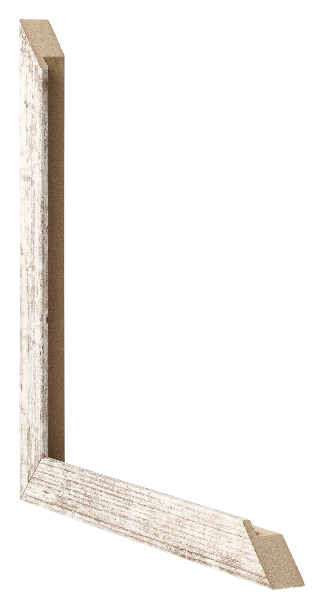 Photo Frame 21x30cm White Vintage MDF Bologna Detail Intersection | Yourdecoration.com