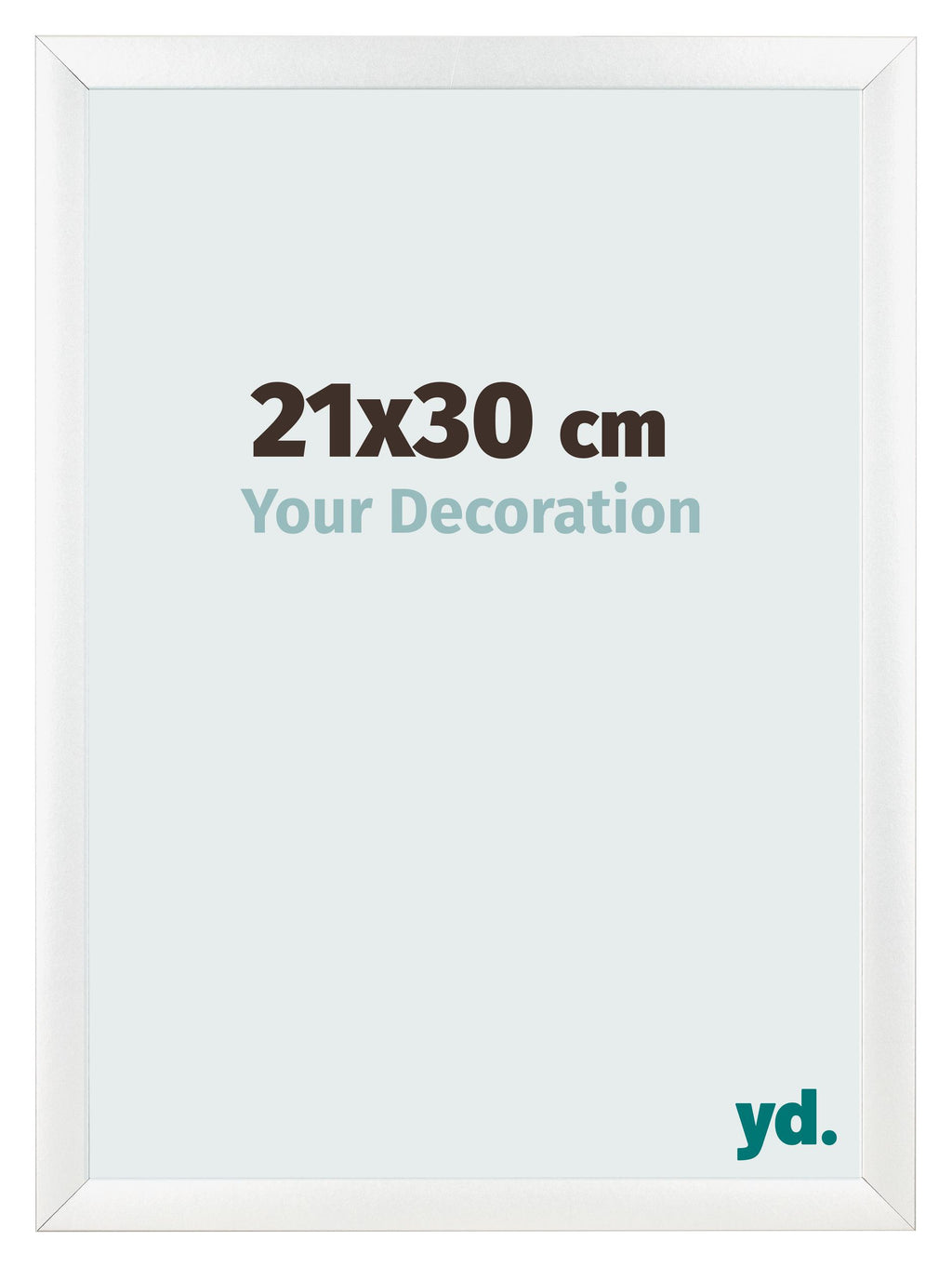 Photo Frame 21x30cm White Vintage MDF Pisa Front Size | Yourdecoration.com