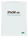 Photo Frame 21x30cm White Vintage MDF Pisa Front Size | Yourdecoration.com