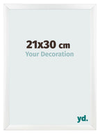Photo Frame 21x30cm White Vintage MDF Pisa Front Size | Yourdecoration.com