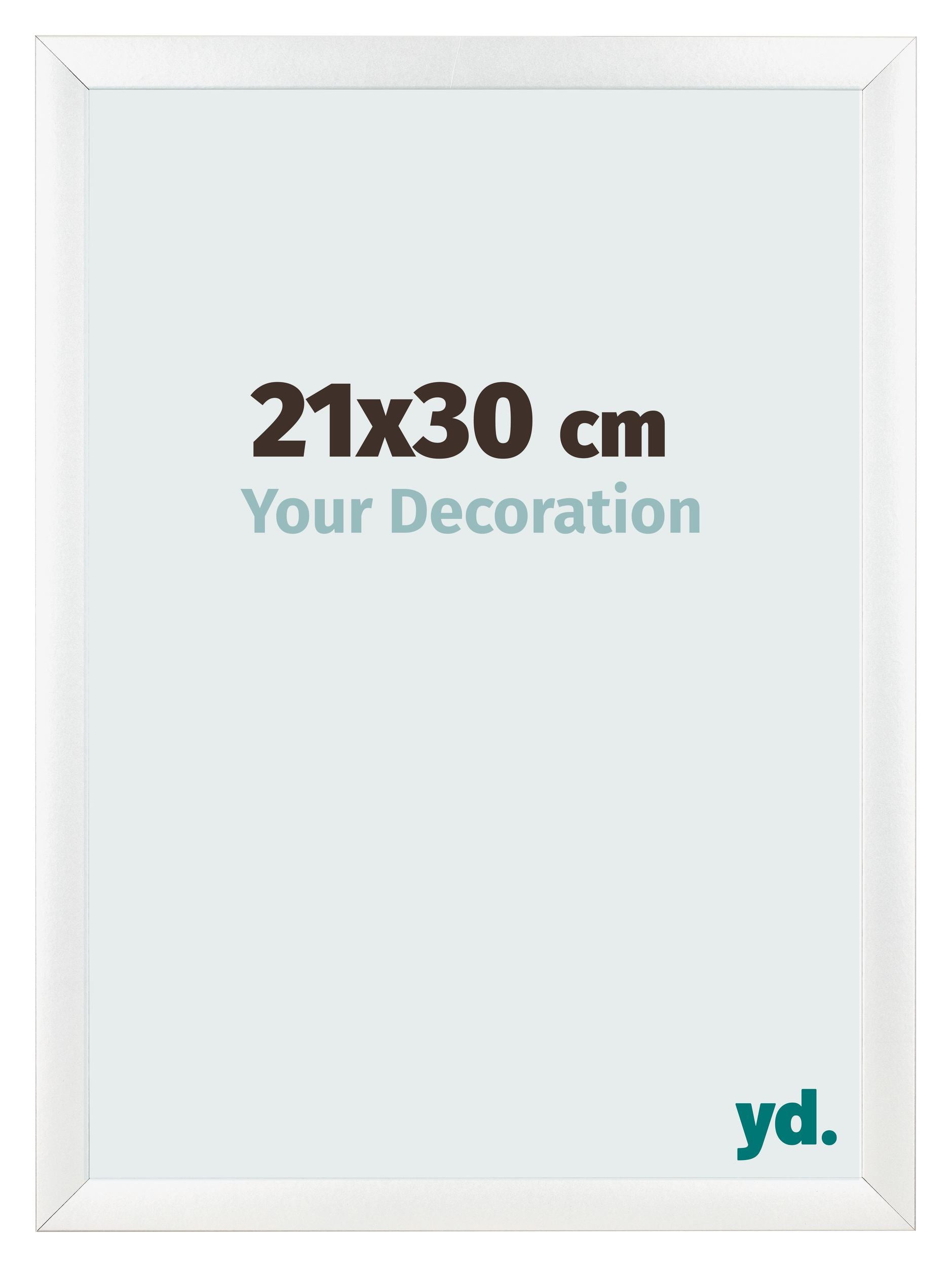 Photo Frame 21x30cm White Vintage MDF Pisa Front Size | Yourdecoration.com