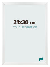Photo Frame 21x30cm White Vintage MDF Pisa Front Size | Yourdecoration.com