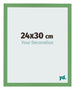Photo Frame 24x30 cm Green MDF Bologna Front Size | Yourdecoration.com