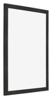 Photo Frame 24x30cm Black Matte MDF Bologna Front Oblique | Yourdecoration.com