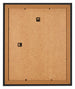 Photo Frame 24x30cm Black Woodgrain MDF Lazio Back | Yourdecoration.com
