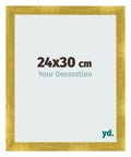 Photo Frame 24x30cm Gold Vintage MDF Pisa Front Size | Yourdecoration.com