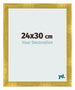 Photo Frame 24x30cm Gold Vintage MDF Pisa Front Size | Yourdecoration.com
