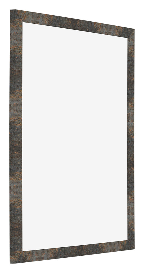 Photo Frame 24x30cm Oxidized Metal MDF Bologna Front Oblique | Yourdecoration.com