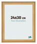 Photo Frame 24x30cm Pine Woodgrain MDF Lazio Front Size | Yourdecoration.com