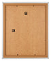 Photo Frame 24x30cm Silver Matte MDF Lazio Back | Yourdecoration.com