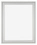 Photo Frame 24x30cm Silver Matte MDF Lazio Front | Yourdecoration.com