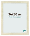 Photo Frame 24x30cm Sonoma Oak MDF Pisa Front Size | Yourdecoration.com