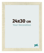 Photo Frame 24x30cm Sonoma Oak MDF Pisa Front Size | Yourdecoration.com