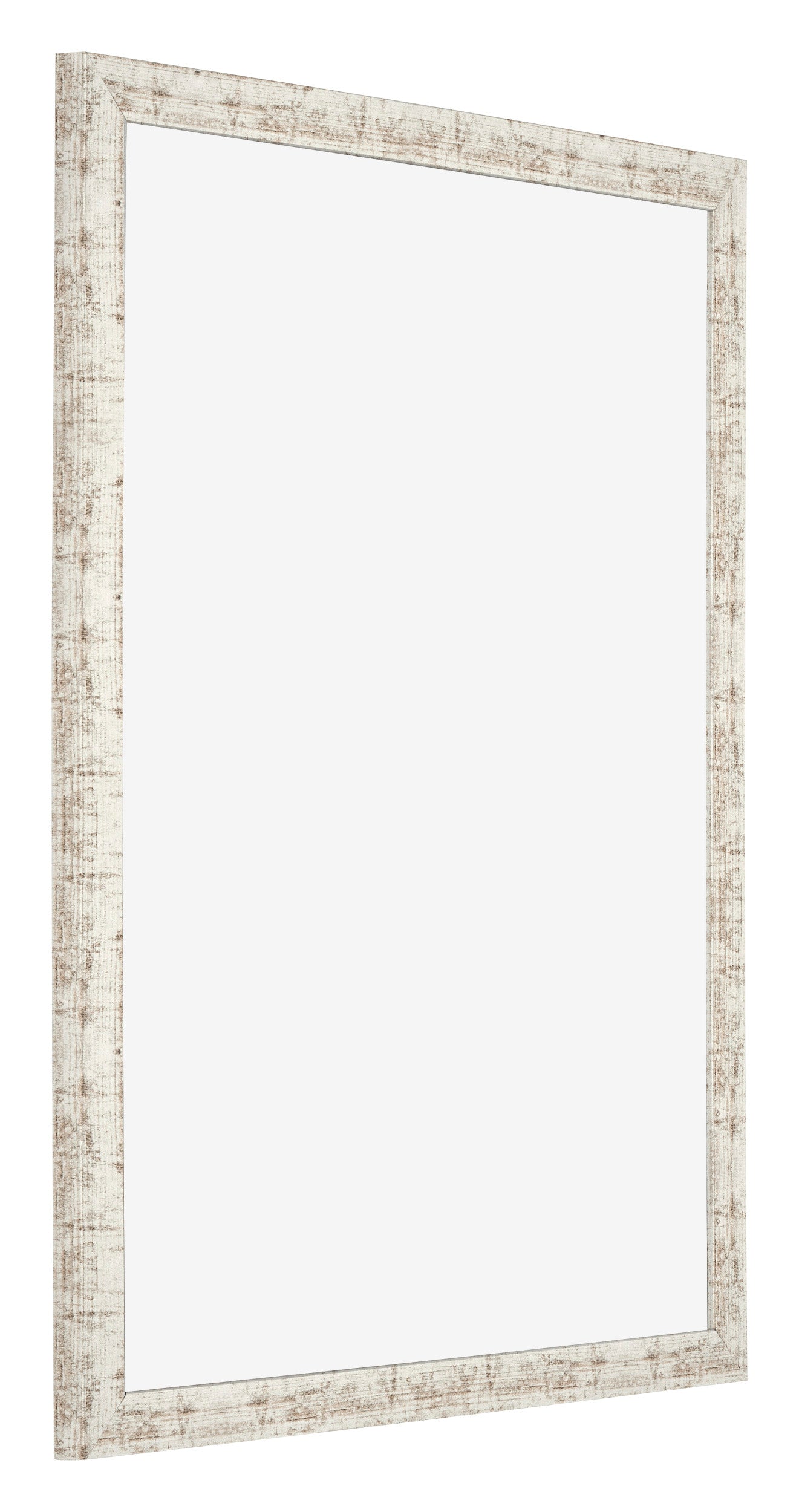 Photo Frame 24x30cm White Vintage MDF Bologna Front Oblique | Yourdecoration.com