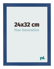 Photo Frame 24x32 cm Dark Blue MDF Bologna Front Size | Yourdecoration.com