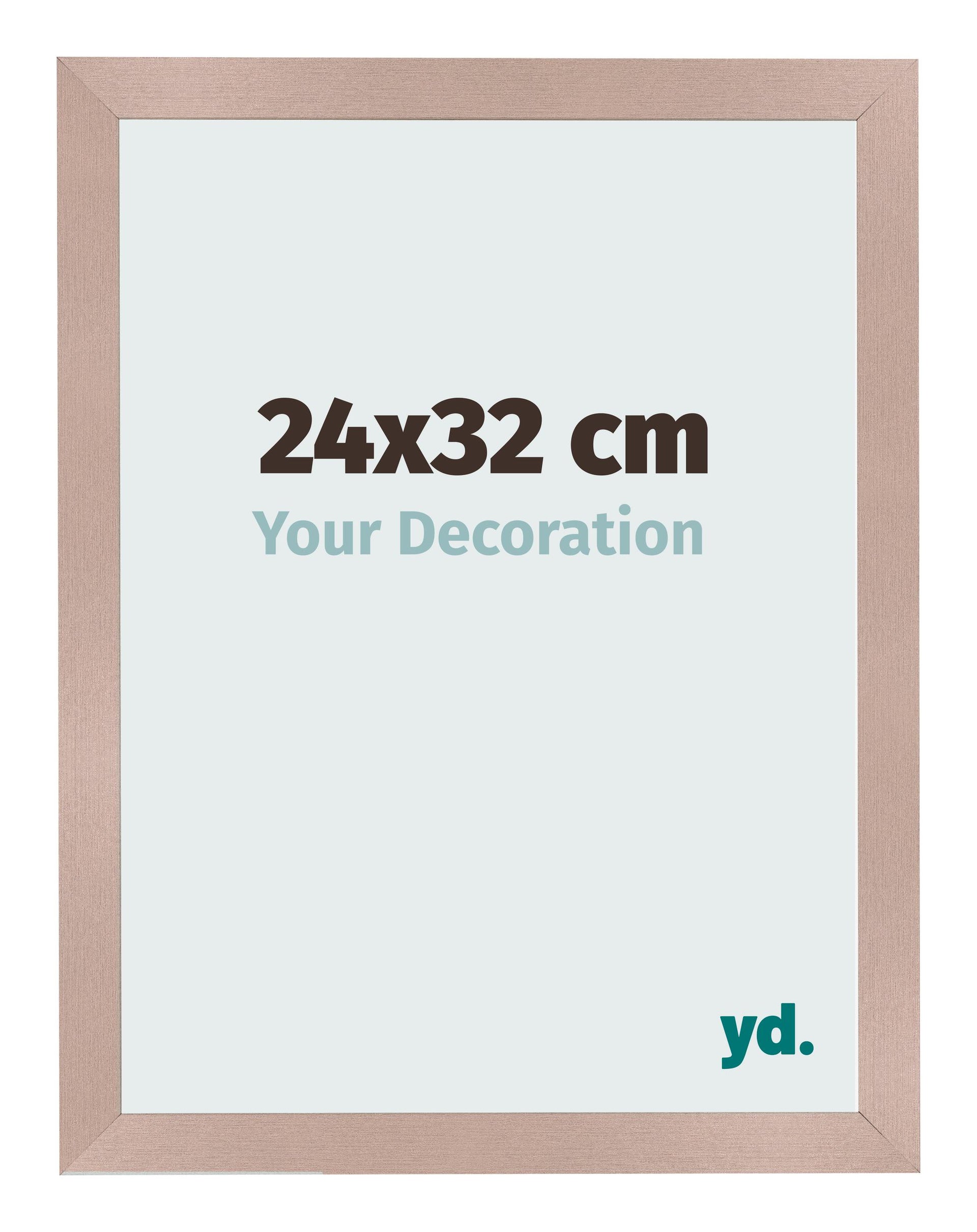 Photo Frame 24x32 cm Dusty Pink MDF Bologna Front Size | Yourdecoration.com