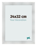 Photo Frame 24x32cm Aluminum Brushed MDF Pisa Front Size | Yourdecoration.com