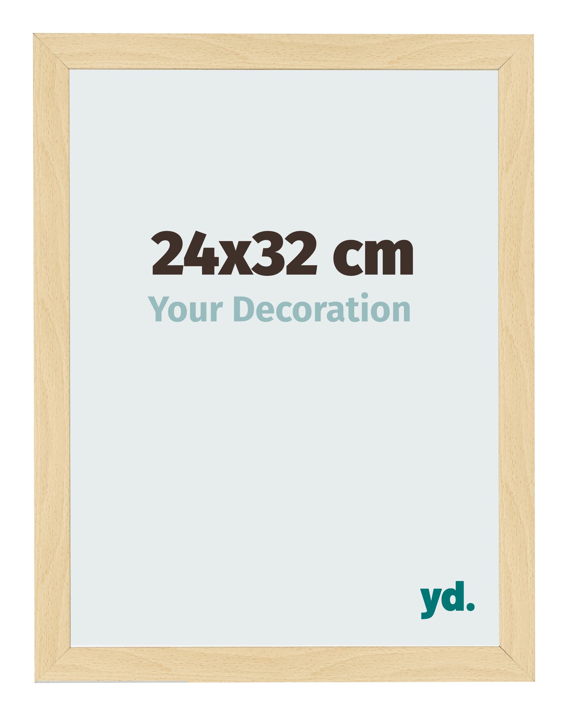 Photo Frame 24x32cm Beech Design MDF Bologna Front Size | Yourdecoration.com