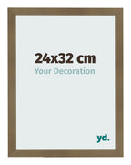 Photo Frame 24x32cm Bronze Design MDF Bologna Front Size | Yourdecoration.com