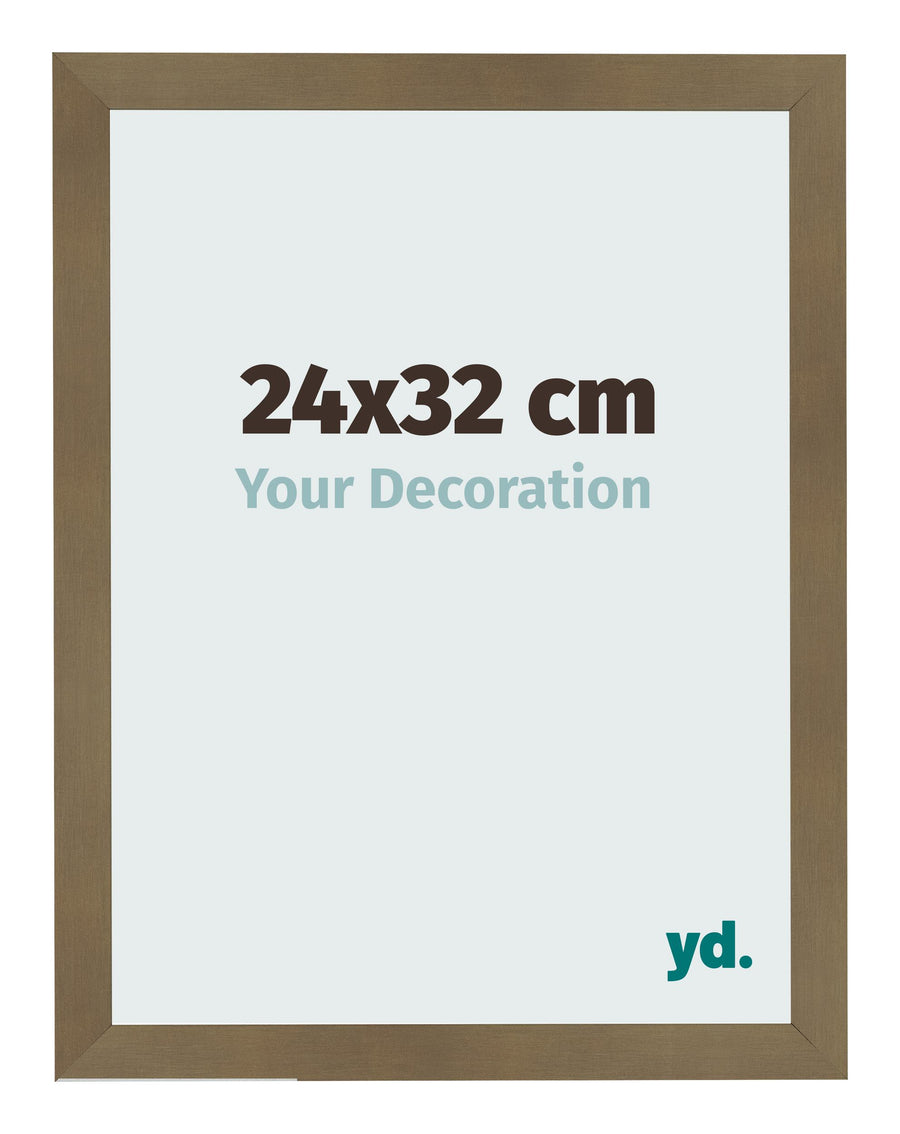 Photo Frame 24x32cm Bronze Design MDF Bologna Front Size | Yourdecoration.com