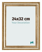 Photo Frame 24x32cm Gold Antique MDF Lazio Front Size | Yourdecoration.com