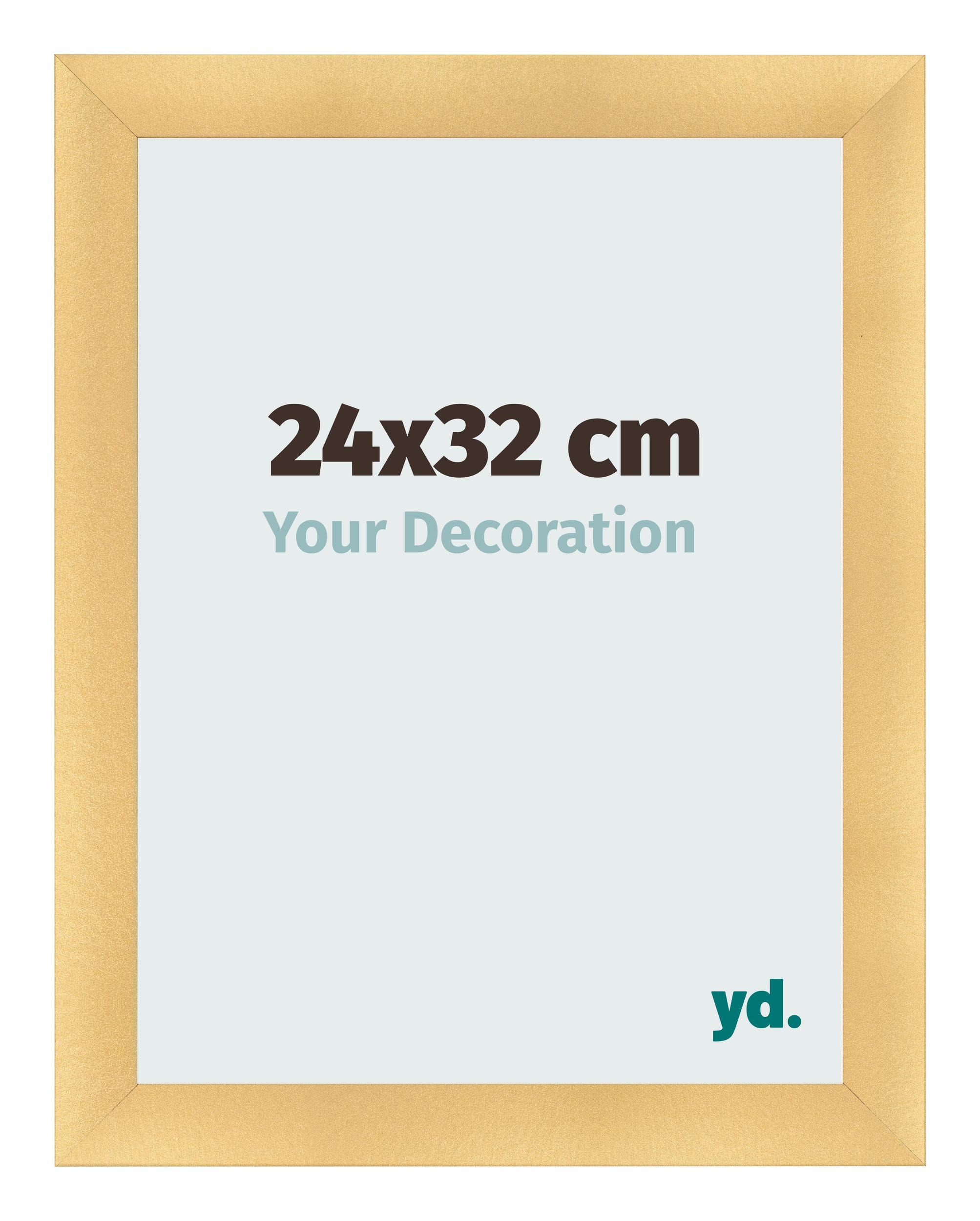 Photo Frame 24x32cm Gold Vintage MDF Pisa Front Size | Yourdecoration.com