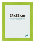 Photo Frame 24x32cm Green MDF Pisa Front Size | Yourdecoration.com