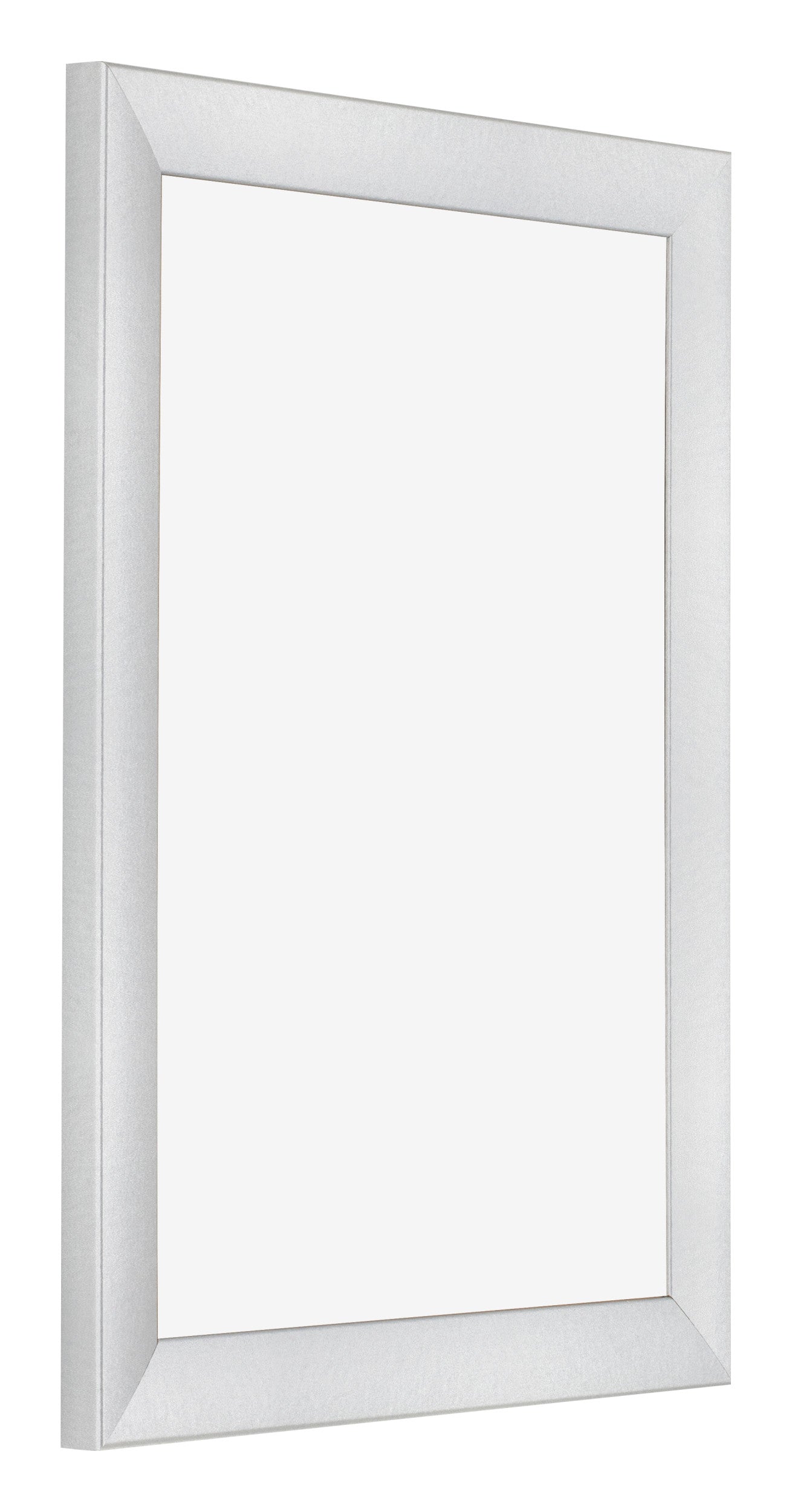 Photo Frame 24x32cm Silver Black Swept MDF Pisa Front Oblique | Yourdecoration.com