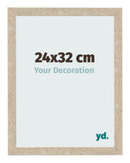 Photo Frame 24x32cm Sonoma Oak MDF Bologna Front Size | Yourdecoration.com