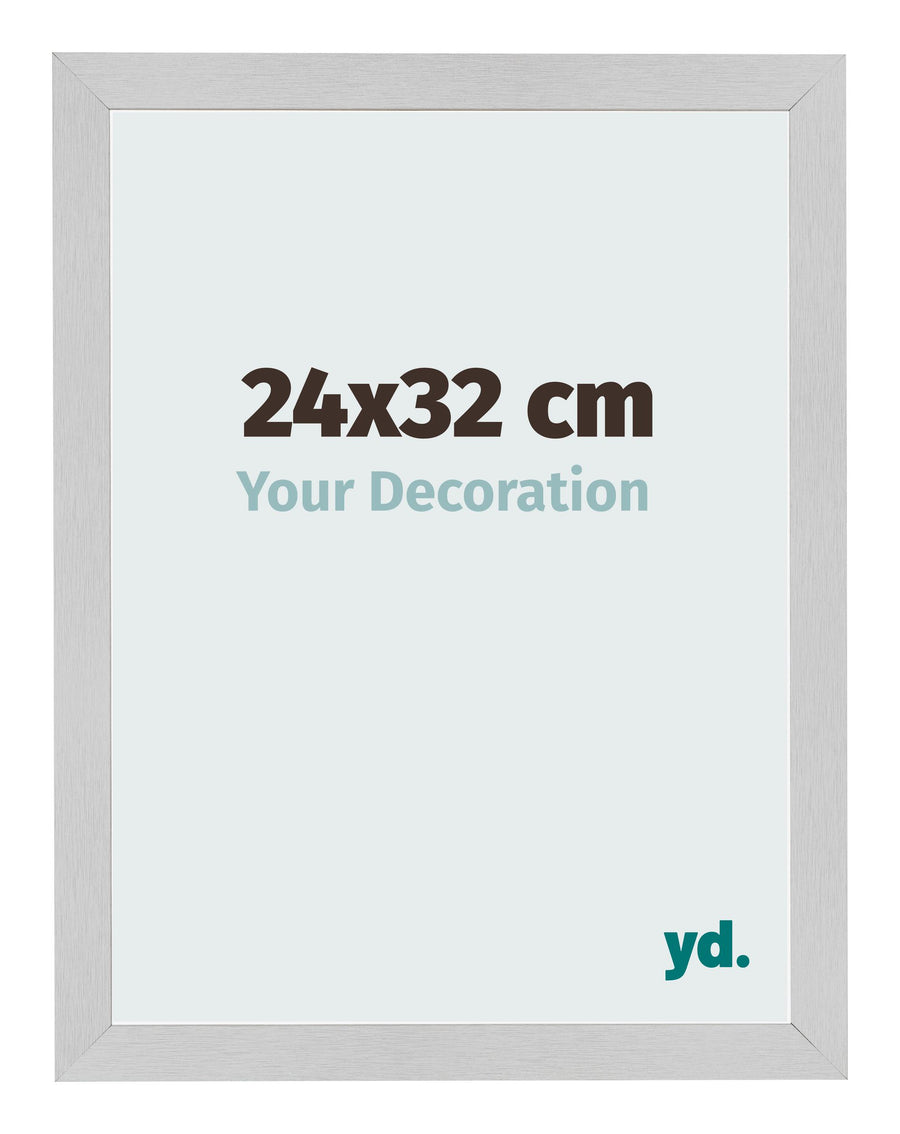 Photo Frame 24x32cm Stainless Steel MDF Bologna Front Size | Yourdecoration.com