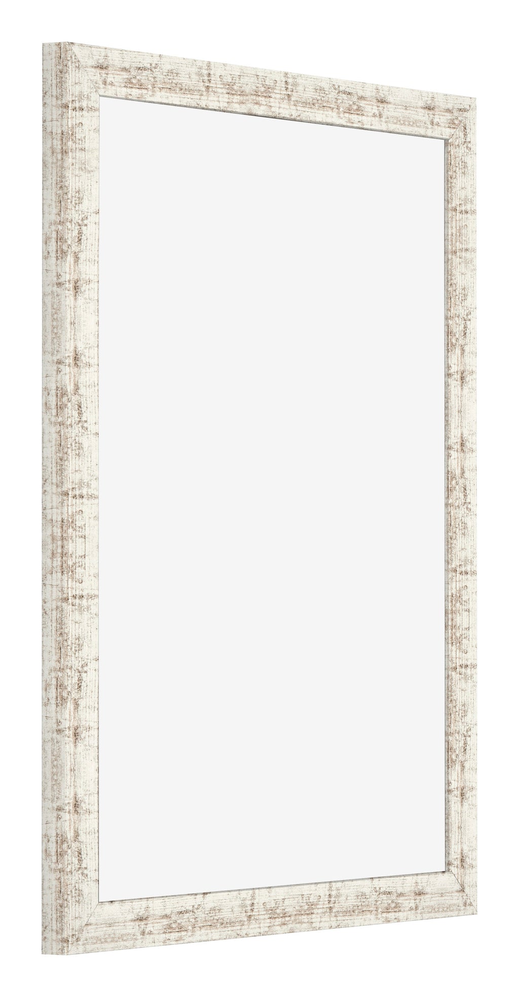 Photo Frame 24x32cm White Vintage MDF Bologna Front Oblique | Yourdecoration.com