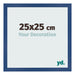 Photo Frame 25x25 cm Dark Blue MDF Bologna Front Size | Yourdecoration.com