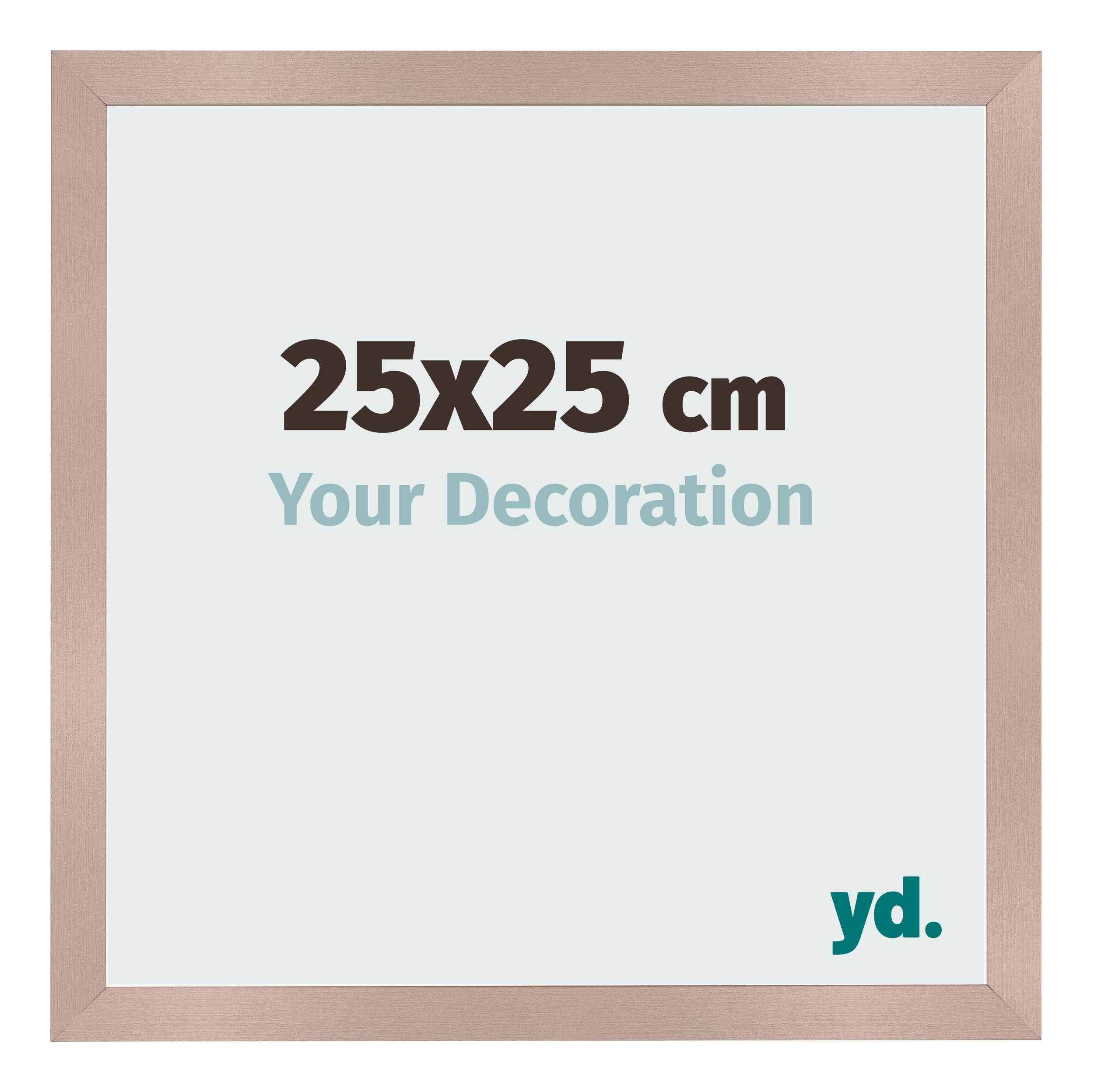 Photo Frame 25x25 cm Dusty Pink MDF Bologna Front Size | Yourdecoration.com