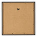 Photo Frame 25x25cm Black Matte MDF Bologna Back | Yourdecoration.com