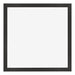 Photo Frame 25x25cm Black Matte MDF Bologna Front | Yourdecoration.com