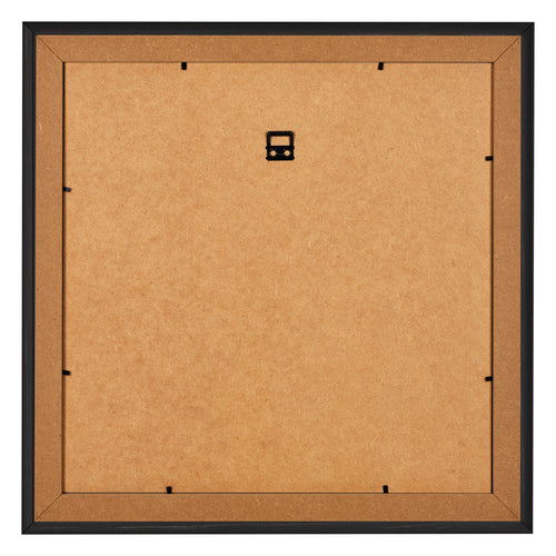 Photo Frame 25x25cm Black Woodgrain MDF Lazio Back | Yourdecoration.com